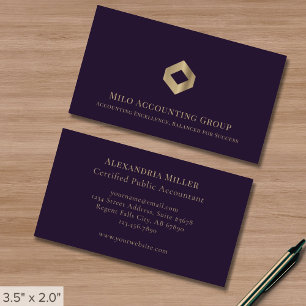 Luxe Visitekaartjes voor Accountants