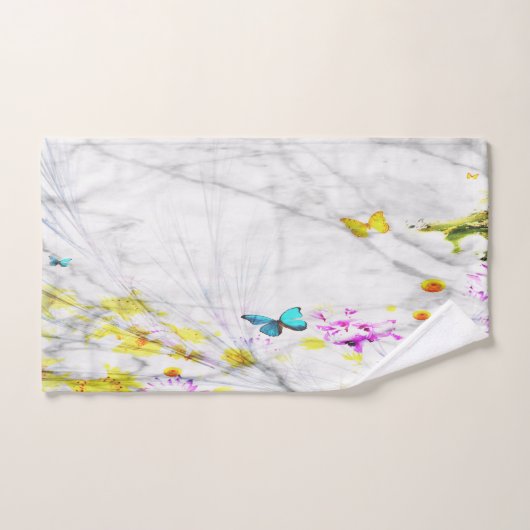 luxe vlinderhanddoek handdoek (Handdoek)