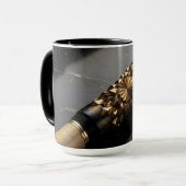 Luxe vulpen kunst koffiemok mok (Voorkant links)