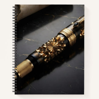 Luxe vulpen kunst notitieboek