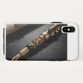 Luxe vulpen kunst telefoonhoesje Case-Mate iPhone case (Achterkant (horizontaal))