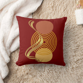 luxe wanddecoratie, gouden abstracte kunst, champa kussen