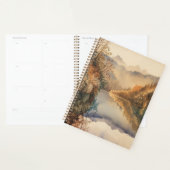 Luxe Watercolor Herfst Bergmeer Planner (Display)