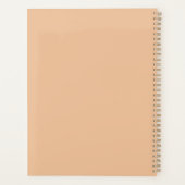 Luxe Watercolor Herfst Bergmeer Planner (Achterkant)