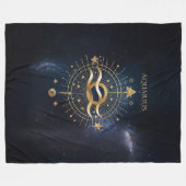 Luxe Waterman Zodiac Fleece Deken (Voorkant (Horizontaal))