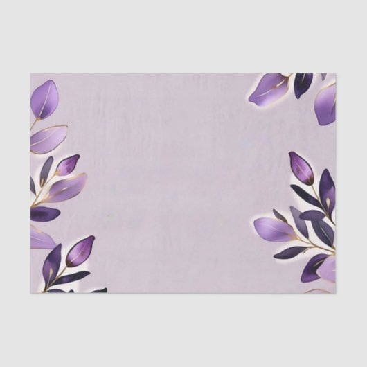 Luxe Waterverf Eucalyptus Tissuepapier (Voorkant)