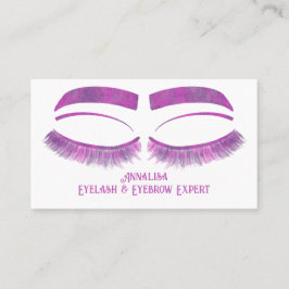 Luxe Waterverf Eyelash & Brow Beauty, Paarse Visitekaartje
