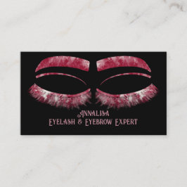 Luxe Waterverf Eyelash & Brow Beauty, Rood Roze Visitekaartje
