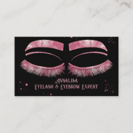 Luxe Waterverf Eyelash & Brow Beauty, Roze Visitekaartje