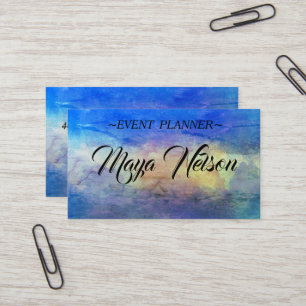 Luxe Waterverf Visitekaartje