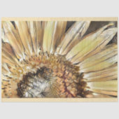 Luxe Waterverf Zonnebloem Collectie Tissuepapier (Voorkant)