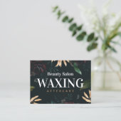 Luxe Waxing Aftercare Card Visitekaartje (Staand voorkant)