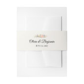 Luxe Weidebloemen Bruiloft Uitnodigingen Wikkel (Voorkant Voorbeeld)