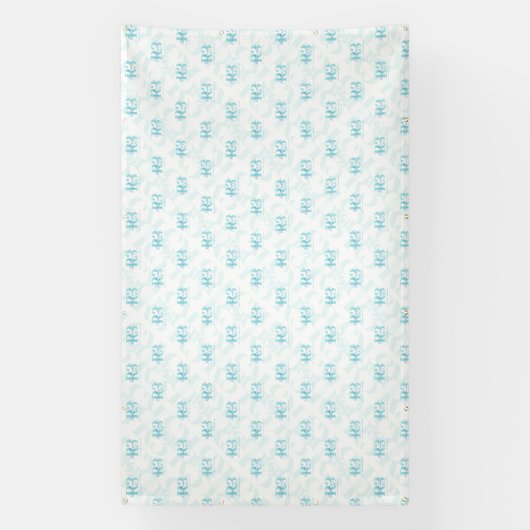 Luxe Wellness Retreat Foto Achtergrond Spandoek (Verticaal)