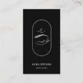 Luxe Wenkbrauw Artiest Elegante Wenkrauw Studio Q Visitekaartje (Voorkant)