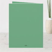 Luxe Wenskaart Kaart (Achterkant)