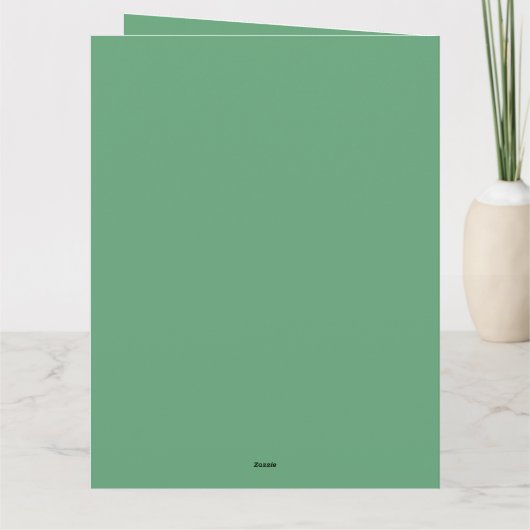 Luxe Wenskaart Kaart (Achterkant)