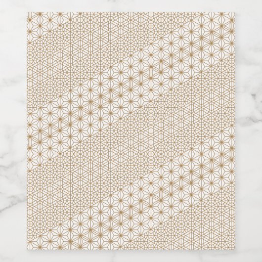 Luxe Wijn Etiket (Enkel label)