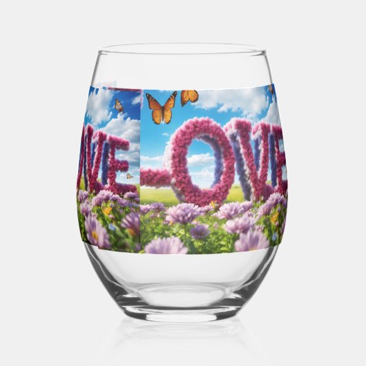 Luxe wijnglas wijnglas zonder voet (Links)