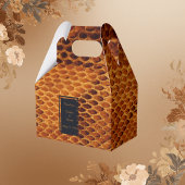 Luxe Wilde Snake huid Dier Bruiloft Bedankdoosjes