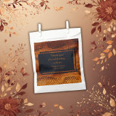 Luxe Wilde Snake huid Dier Bruiloft Bedankzakje