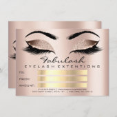 Luxe Wimpers Huid Make-up Artist Certificaat Cadea (Voorkant / Achterkant)