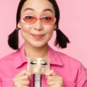 Luxe Wimpers Wit Goud Make-up Certificaat Cadeau