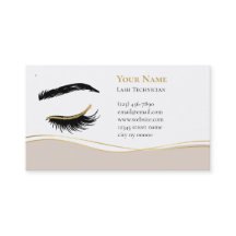 Luxe Wimpertechnicus Nazorgkaart