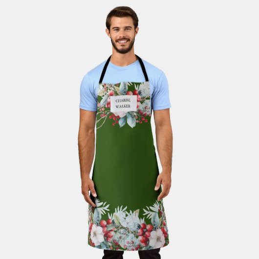 Luxe winterbessen Vakantie Monogram Schort (Gedragen)