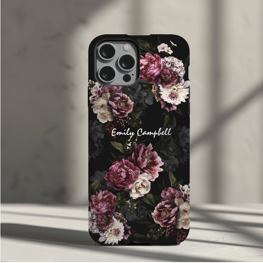 Luxe Wistful Witte Roos Bloemstuk Case-Mate iPhone Case