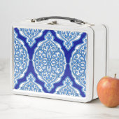 Luxe wit-blauw, Turks ornament. (In situ)
