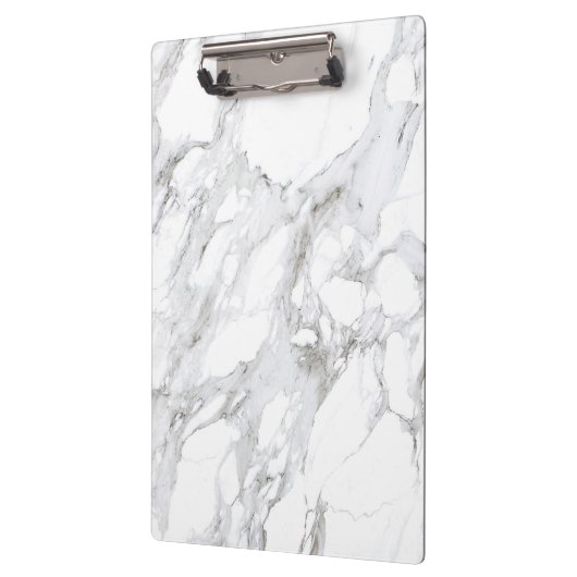 Luxe wit marmeren klembord (Links)