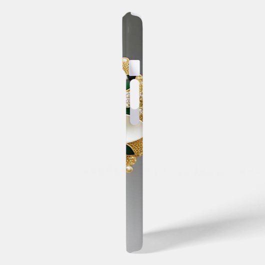 Luxe Witte Bloem Case-Mate iPhone Case (Achterkant / Links)