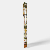 Luxe witte madeliefje & gouden geometrische telefo Case-Mate iPhone case (Achterkant / Links)