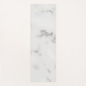 Luxe witte marmertextuur yogamat (Voorkant)