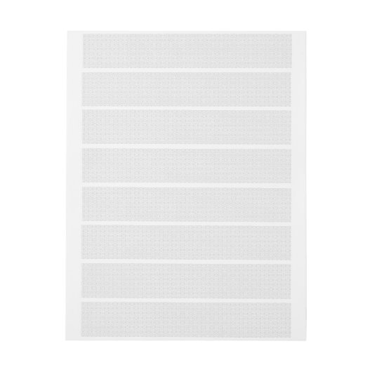 Luxe witte monogrammap set (Vel)