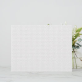 Luxe witte monogrammap set briefhoofd