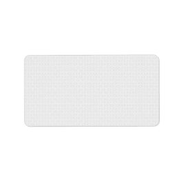 Luxe witte monogrammap set etiket