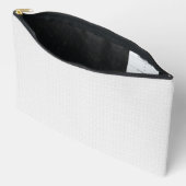 Luxe witte monogrammap set etui (Open)