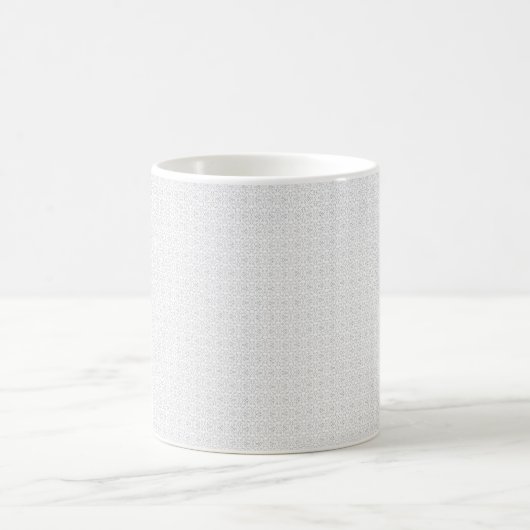 Luxe witte monogrammap set koffiemok (Center)