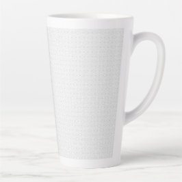 Luxe witte monogrammap set latte mok