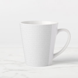 Luxe witte monogrammap set latte mok