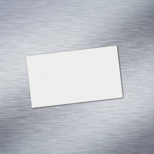Luxe witte monogrammap set magnetisch visitekaartje (Voorbeeld)