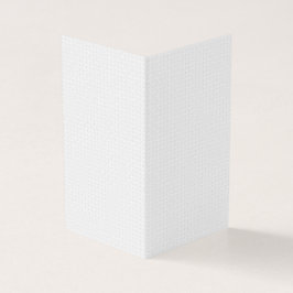 Luxe witte monogrammap set visitekaartje