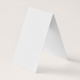 Luxe witte monogrammap set visitekaartje