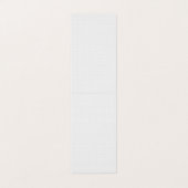 Luxe witte monogrammap set visitekaartje (Buitenkant ongevouwen)