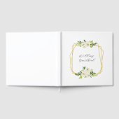 Luxe Witte Roos Bloemstuk Lijst Gastenboek (Volledig)