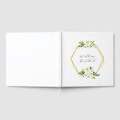 Luxe Witte Roos Bloemstuk Lijst Gastenboek (Volledig)