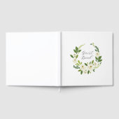 Luxe Witte Roos Bloemstuk Lijst Gastenboek (Volledig)