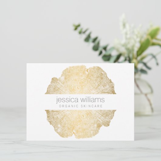 Luxe Wood Effect Art Cadeaucertificaat (Staand voorkant)